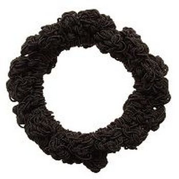 Evita Peroni - Samantha Pony Elastic - Black - Silky Basic Collection