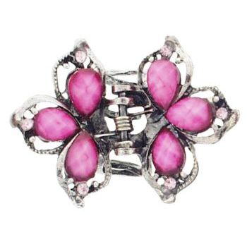 Karen Marie - Petite Fantasy Flower Claw - Pink (1)