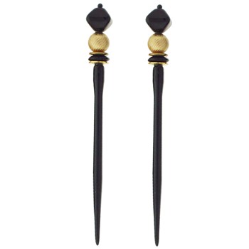 Mei Fa - Hairstyx - Eliza -  Short Hairsticks - (Set of 2)