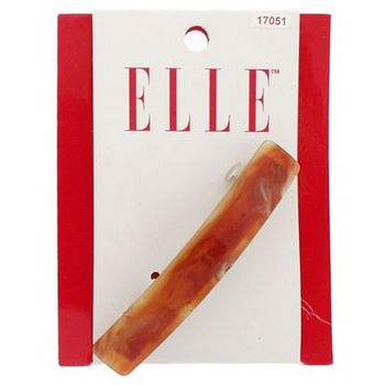 Elle & Elle Girl - Marble Barrette - Caramel (1)