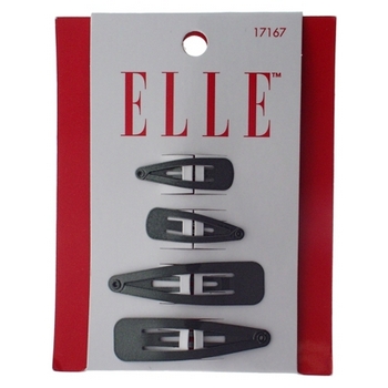 Elle & Elle Girl - Sleeper Clips - Pewter (Set of 4)