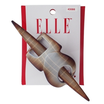 Elle & Elle Girl - Brown Hued Pin Thru