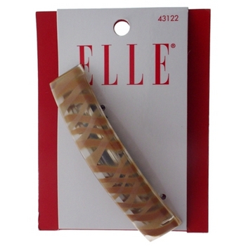 Elle & Elle Girl - Swirl Line Barrette - Sand