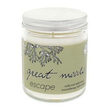 Great Moods - Aromatherapy Bath Candle - Escape - Violet & Cedarwood