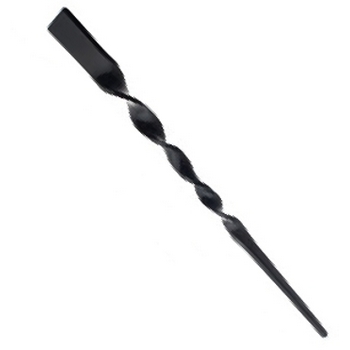 France Luxe - Twisted Hairsticks - Black (1 Stick)