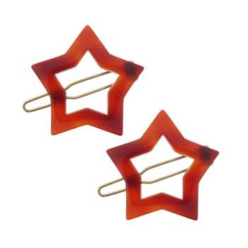 France Luxe - Mini Star Barrettes - Tort (2)