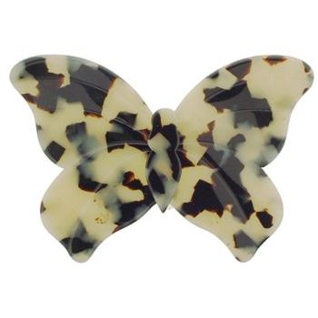 France Luxe - Large Butterfly Barrette - Ivory Tokyo