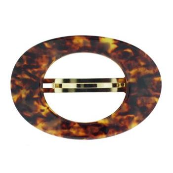 France Luxe - JackieO Cutout Barrette - Ecorce