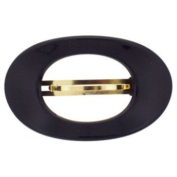 France Luxe - JackieO Cutout Barrette - Black