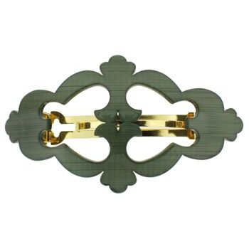 France Luxe - Victorian Barrette - Green