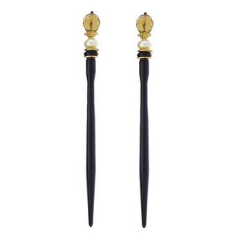 Mei Fa - Hairstyx - Favor - Short Hairsticks - (Set of 2)