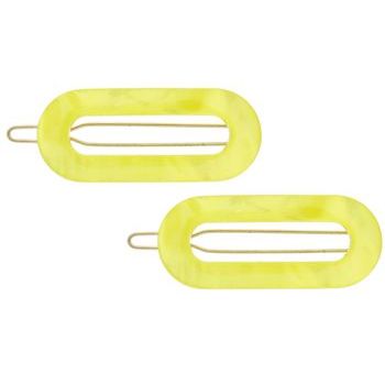 France Luxe - Mini Oval - Yellow (Set of 2)