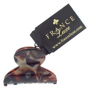 France Luxe - Mini Couture Jaw Clip - Nouveau Brown