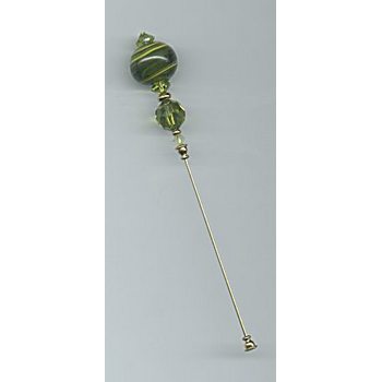 Jeweled StickPins - Green