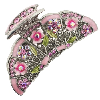 Medusa's Heirlooms - Garden Inspired Fan Claw - Pink (1)
