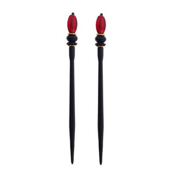 Mei Fa - Hairstyx - Garnish - Short Hairsticks - (Set of 2)