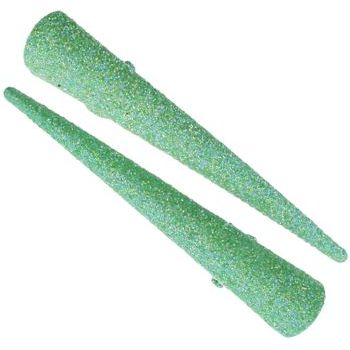 HB HairJewels - Lucy Collection - Mini Glitter Condor Clip - Kiwi (set of 2)