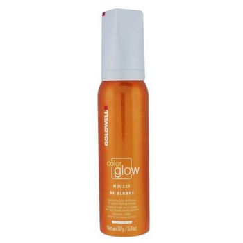 Goldwell - Color Glow Mousse - Be Blonde Volume & Color Brilliance for Golden Blonde Shades 3.4 oz