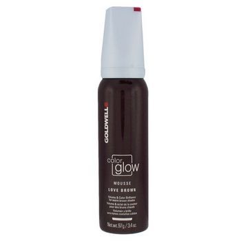 Goldwell - Color Glow Mousse - Love Brown Volume & Color Brilliance for Warm Brown Shades 3.4 oz
