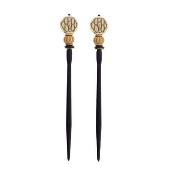 Mei Fa - Hairstyx - Guatemala - Short Hairsticks - (Set of 2)