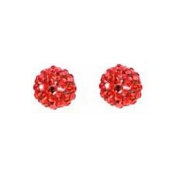 Tarina Tarantino - Iconic Collection - Swarovski Crystal Pave Gumball Post Earrings - Saltwater Taffy