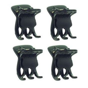 HB HairJewels - Lucy Collection - Mini Claws - Set of Four - Black