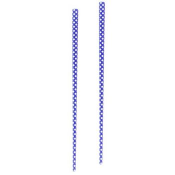 HB HairJewels - Lucy Collection - Polka Dot Hairsticks - Royal Blue (Set of 2)