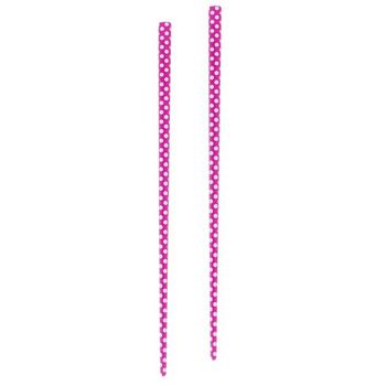 HB HairJewels - Lucy Collection - Polka Dot Hairsticks - Magenta (Set of 2)