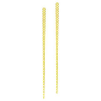 HB HairJewels - Lucy Collection - Polka Dot Hairsticks - Lemon (Set of 2)