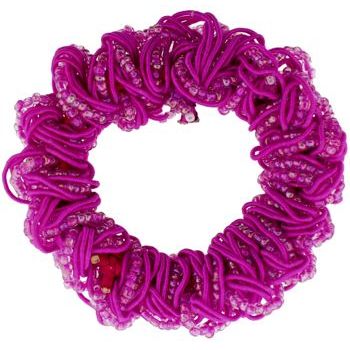 HB HairJewels - Twist Scrunchie - Fuchsia  (1)