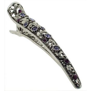 Karen Marie - Ornate Tong - Amethyst (1)