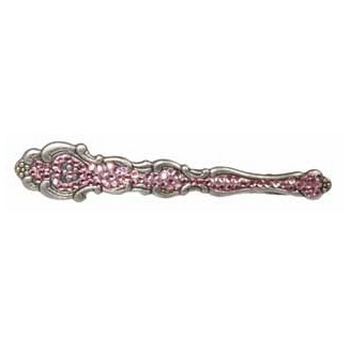 Tarina Tarantino - Dusty Rosaline - Gingham - Swarovski Crystal Barrette