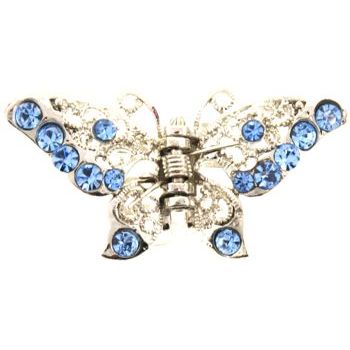 HB HairJewels - Michelle Collection - Petite Butterfly Claw - Blue