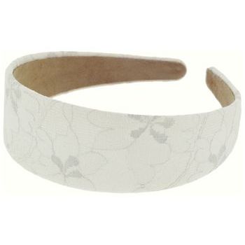 Tai - Large Lace Headband - White/White (1)