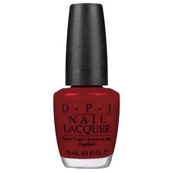 O.P.I. - Nail Lacquer - Happy Holly-Days! - Wrapped Up In Red Collection .5 fl oz (15ml)