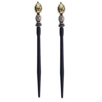 Mei Fa - Hairstyx - Heirloom Combo - Short Hairsticks - (Set of 2)