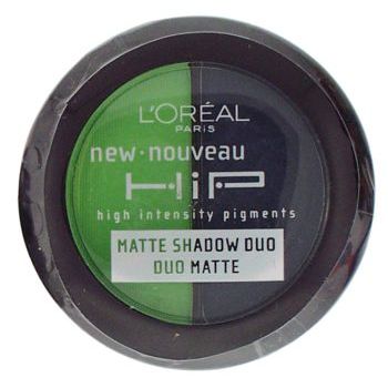 L'Oreal - HiP - High Intensity Pigments - Matte Shadow Duo - Perky .08 oz (2.4g)