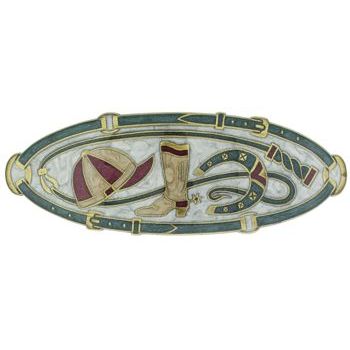 H-n-W- Enamel Equestrian Barrette (1)