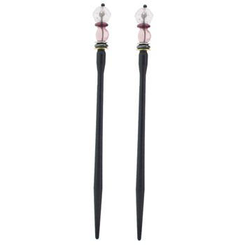 Mei Fa - Hairstyx - Horizontal - Long Hairsticks - (Set of 2)