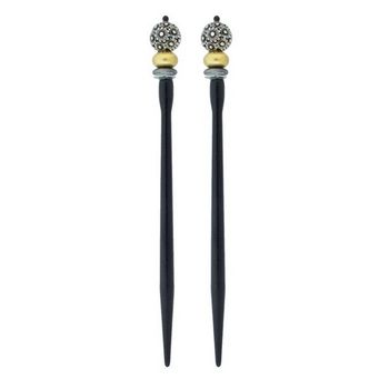 Mei Fa - Hairstyx - Hyssop - Long Hairsticks - (Set of 2)