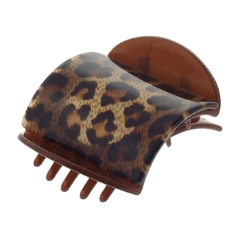 Karen Marie - Flat Claw - Dark Brown Cheetah (1)