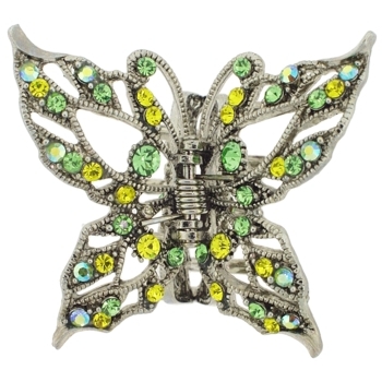 Karen Marie - Swallowtail Crystal Butterfly Claw - Peridot (1)