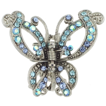 Karen Marie - Sangaris Crystal Butterfly Claw - Blue (1)