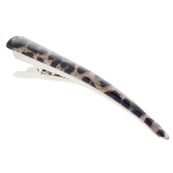 Karen Marie - Animal Print Jaw Clip - Dark (1)