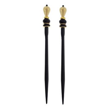 Mei Fa - Hairstyx - Ipswich - Short Hairsticks - (Set of 2)