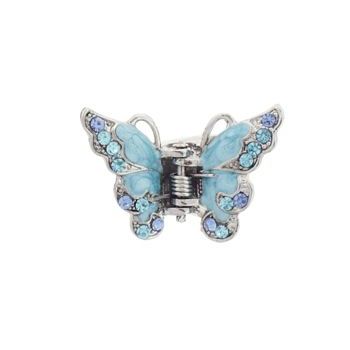 Karen Marie - Mini Monarch Butterfly Claw - Sky Blue (1)