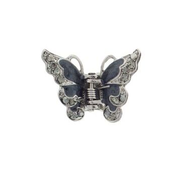 Karen Marie - Mini Monarch Butterfly Claw - Onyx (1)