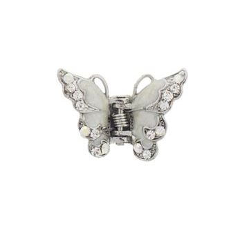 Karen Marie - Mini Monarch Butterfly Claw - Ivory (1)