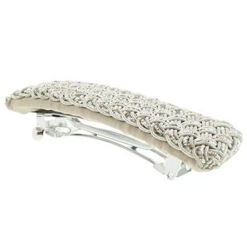 Joshipura - Metallic Delight Barrette - Silver