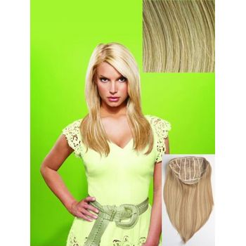 HairDo -  22inch Straight Vibralite Synthetic Extensions (Color: R14/88H Golden Wheat)